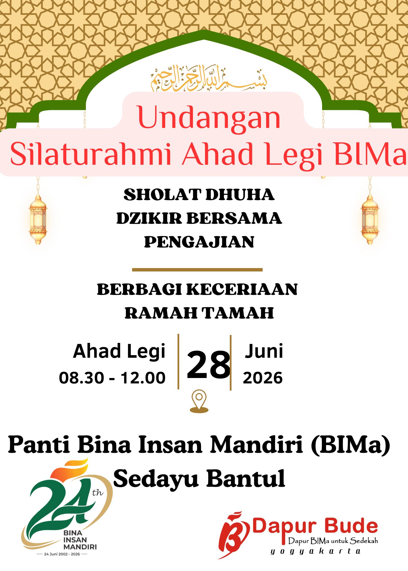 SILATURAHMI AHAD LEGI BIMA BULAN JUNI 2026