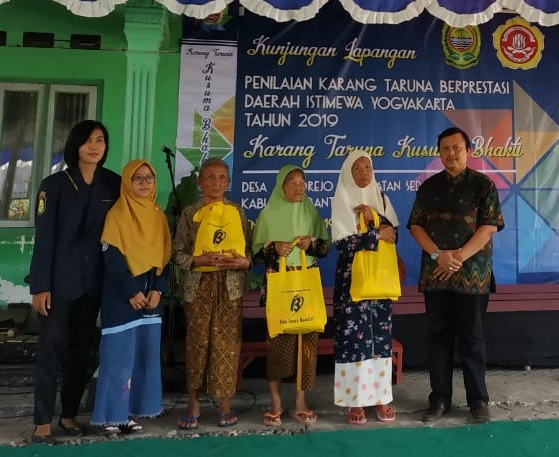 LPPM BIMa bersama Karang Taruna Peduli Lanjut Usia Terlantar